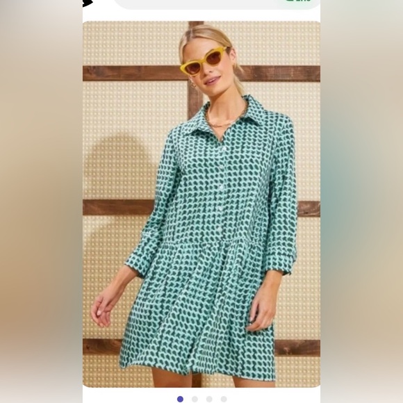 Tuckernuck Dresses & Skirts - Tuckernuck Green Asymmetrical Dress